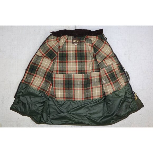 Vintage 90s Joviel England Men's Small Waxed Hunting Jacket - Picture 4 of 9